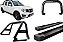 Kit Quebra Mato Santo Antônio Estribo Frontier 08/2016 Preto - Imagem 1