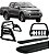 Kit Quebra Mato Estribo Santo Antônio H3 20 L200 Preto - Imagem 1