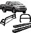 Kit Quebra Mato Estribo Santo Antônio H2 L200 a 020 Preto - Imagem 1