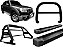 Kit Quebra Mato Estribo Plataforma Santo Antônio Ranger 97 a 12 Preto - Imagem 1