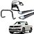 Kit Quebra Mato Estribo Prata/Santo Antônio H3/Amarok CS Cromado - Imagem 1