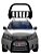 Quebra Mato Ecosport 2008 a 2012 Preto Chapa - Imagem 1