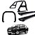 Kit Quebra Mato Estribo Plataforma Santo Antônio Duplo/Amarok CD Preto - Imagem 1