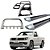 Kit Quebra Mato Estribo Plataforma Prata Santo Antônio H2/Amarok CS Cromado - Imagem 1