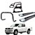 Kit Quebra Mato Estribo Personalizado Santo Antônio  H2 Amarok CD Cromado - Imagem 1