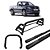 Kit Quebra Mato Estribo Oval Santo Antônio H2/Amarok CS Preto - Imagem 1