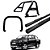 Kit Quebra Mato Estribo Oval Santo Antônio Duplo/Amarok CD Preto - Imagem 1