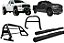 Kit Quebra Mato Estribo Oval Santo Antônio Dodge Ram Preto - Imagem 1