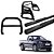 Kit Quebra Mato Estribo Oblongo Santo Antônio H3/Amarok CS Preto - Imagem 1