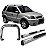 Kit Quebra Mato Estribo Oblongo EcoSport a 2007 Cromado - Imagem 1