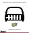 Kit Quebra Mato Estribo EcoSport 2004 a 2007 Preto - Imagem 3