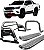 Kit Quebra Mato Estribo CH Santo Antônio H3 Hilux 16/20 Cromado - Imagem 1