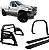 Kit Quebra Mato Estribo CH Santo Antônio H3 F250 C Simples Preto - Imagem 1