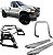 Kit Quebra Mato Estribo CH Santo Antônio H3 F250 C Simples Cromado - Imagem 1