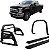 Kit Quebra Mato Estribo CH Santo Antônio H3 F250 C Duplo Preto - Imagem 1