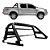 Santo Antonio Hilux 2005 a 2015 Duplo Preto - Imagem 1