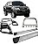 Kit quebra mato+Estribo Plat +Santo Ant H3 Hilux CROMO 05/15 - Imagem 1
