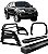 Kit quebra mato+Estribo Plat +Santo Ant H3 Hilux Preto 05/15 - Imagem 1