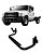 Estribo F250/f350/f4000 Cabine Simples Chapa Preto Orignal - Imagem 3