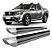 Estribo Duster Oroch 2015 A 2017 Personalizado Prata - Imagem 1