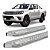 Estribo Chapa Hilux 2016 E 2017 Cabine Dupla Cromado - Imagem 1