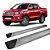 Estribo Hilux 2016 Cabine Dupla Plataforma De Alumínio Prata - Imagem 1