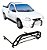 Santo Antonio Duplo Pick Up Corsa Preto Com Grade De Vidro - Imagem 1