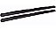 Estribo Oval Preto S-10/hilux/ranger/amarok/l-200/frontier - Imagem 1