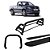 Kit Quebra Mato Estribo Chapa Santo Antônio H2/Amarok CS Preto - Imagem 1