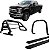 Kit Quebra Mato Estribo Chapa Santo Antônio F250 C Duplo Preto - Imagem 1