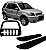 Kit Quebra Mato Estribo Chapa EcoSport 2004 a 2007 Preto - Imagem 1