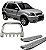 Kit Quebra Mato Estribo Chapa EcoSport 2004 a 2007 Cromado - Imagem 1