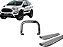 Kit Quebra Mato Estribo Chapa de Aço EcoSport 13/2020 Cromado - Imagem 1