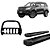 Kit Quebra Mato C/Proteção Estribo Plataforma TrailBlazer Preto - Imagem 1