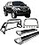 Kit Quebra Mato CH Estribo Santo Antônio H2 Hilux 05-15 Cromado - Imagem 1
