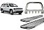 Kit Quebra Mato C/Chapa Estribo Chapa TrailBlazer Cromado - Imagem 1
