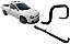 Kit Estribo Chapa Quebra Mato Pick-Up Corsa Cor Preto - Imagem 1