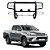Para-Choque de Impulsão Hilux 16 a 2018 C/Suporte Guincho Preto - Imagem 1