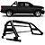 Santo Antonio Duplo Preto Dodge Ram - Imagem 1