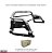 Santo Antonio CD e CS Amarok Modelo H3 Cromado - Imagem 3