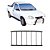 Grade Pick Up Corsa Preto - Imagem 1