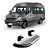 Estribo Sprinter 515 Lado Motorista Chapa 2,5" Cromado - Imagem 1