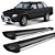 Estribo S10 1995 a 2011 Alum personalizado Preto C D - Imagem 1