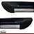Estribo Personalizado Ponteira Preto Brilhante Cromado SW4 2016 2020 - Imagem 2