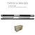 Estribo L-200 Triton 2017 em Diante Oblongo Oval Grafite - Imagem 2
