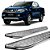 Estribo L-200 Triton 2017 a 2020 Chapa Cromada Cabine Dupla - Imagem 1