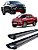 Estribo Hilux 2016 a 2020 Personalizado Preto Brilhante C D - Imagem 1