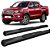 Estribo Hilux 2016 a 2020 Oval Oblongo Preto C D - Imagem 1