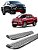 Estribo Hilux 2016 a 2020 Chapa de Aço Cromado C D - Imagem 1