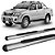 Estribo Hilux 2005 a 2015 Oval Oblongo Grafite C D - Imagem 1